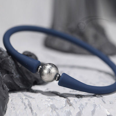 Silikone Elastiek touw Meteoriet Perlen Armband 10mm Unisex Modieus