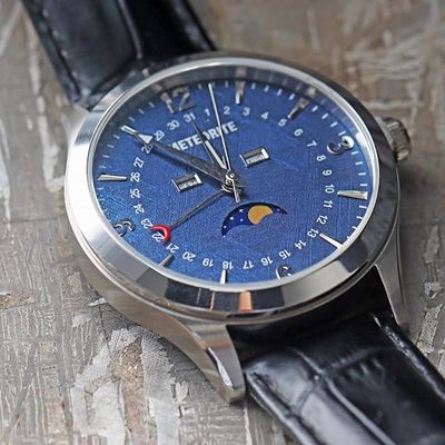 Business Style Meteorite horloges 35mm roestvrij staal Miyota kwartsbewegingshorloges