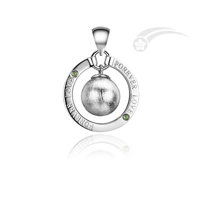Forever Love Meteorite 925 Sterling zilveren hanger