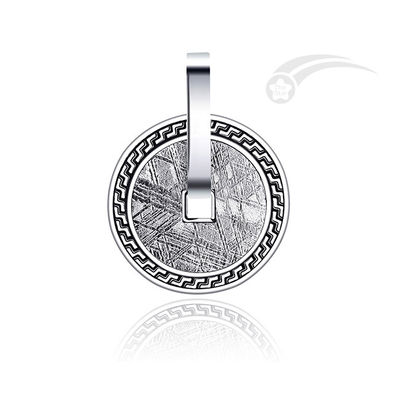 25mm Donut Meteorite Edelstaal Juwelen Hanger Modieus