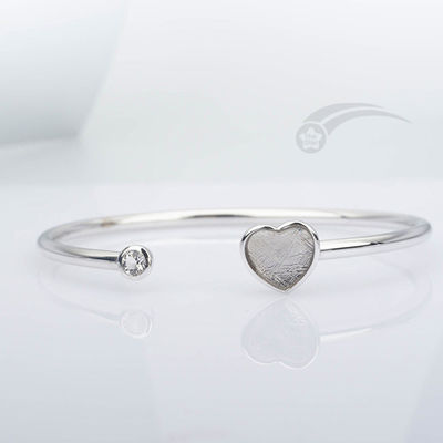 925 Sterling Silver Meteorite Armbanden Hart Armband Armband 10mm