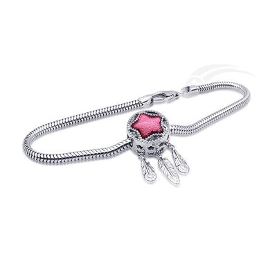 Charm Dreamcatcher Armband Muonionalusta Meteoriet Juwelen Uniek