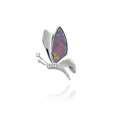 Vivid Butterfly Meteorite Hanger 925 Sterling Silver Hanger Stijlvol