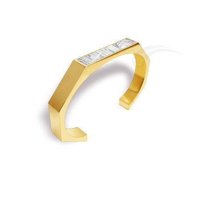 Contemporary Galactic Meteorite roestvrij staal Armband Armband Impact Resistent