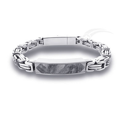 Speciale ketting meteoriet roestvrij sieraden armband met unieke meteoriet