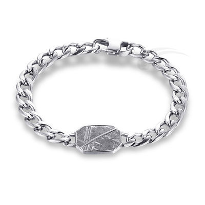 Hedendaagse Meteoriet Edelstaal Juwelen Dagelijks Draagbare Meteoriet Armband Mensen